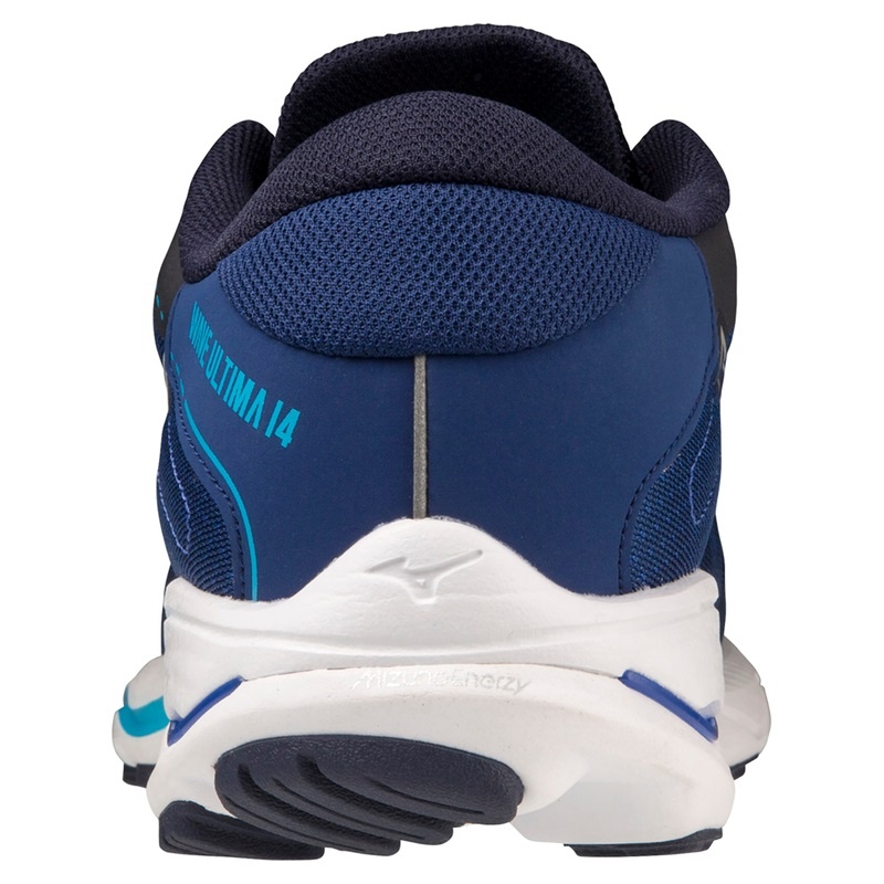 Blue Men's Mizuno Wave Ultima 14 Running Shoes | TCW240915