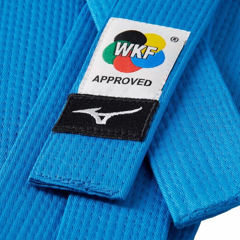 Blue Men's Mizuno Wkf Belt RB Judo Belts | WOP718264