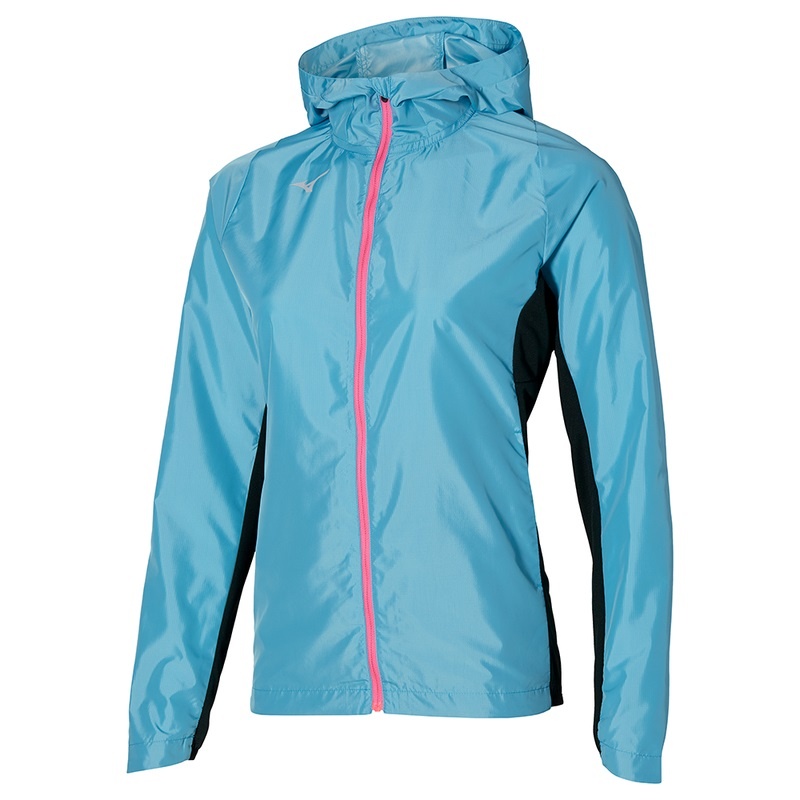 Blue Women\'s Mizuno Alpha Jackets | DVQ207461