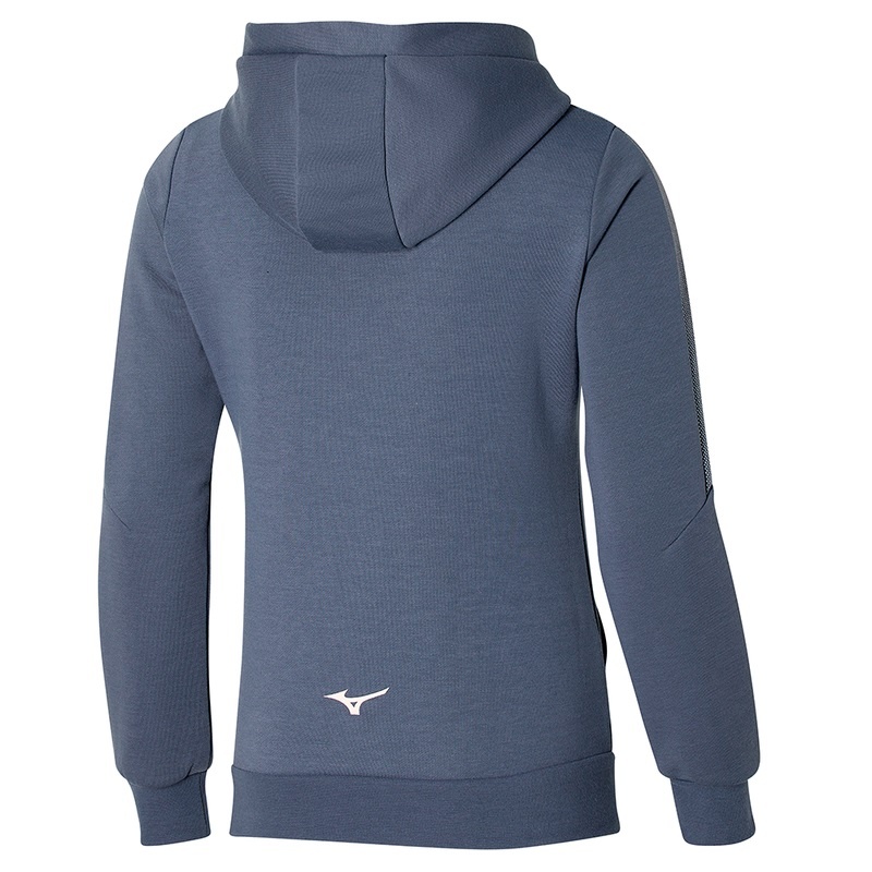 Blue Women's Mizuno Release Sweat Jackets | BXI402316