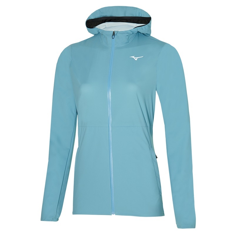 Blue Women\'s Mizuno Waterproof 20K ER Jackets | NMB731549