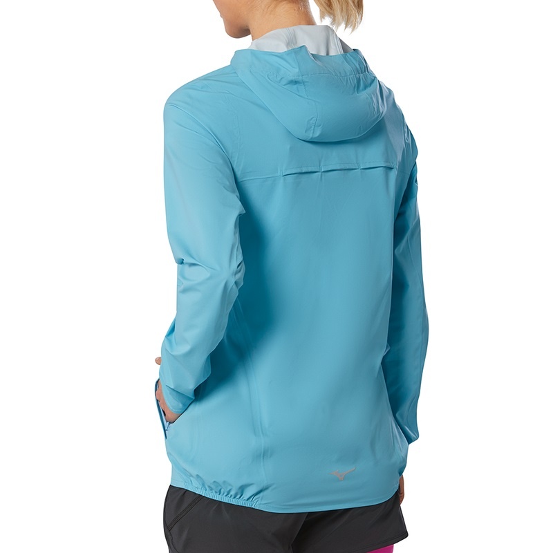 Blue Women's Mizuno Waterproof 20K ER Jackets | LVR418795