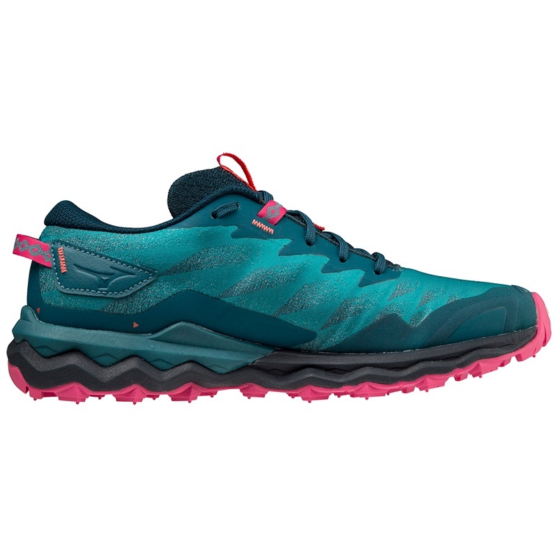 Blue Women's Mizuno Wave Daichi 7(W) Trail Running Shoes | UQZ378216