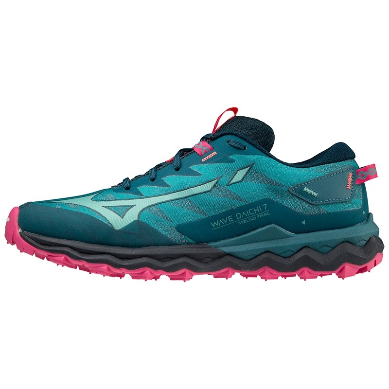 Blue Women\'s Mizuno Wave Daichi 7(W) Trail Running Shoes | UQZ378216