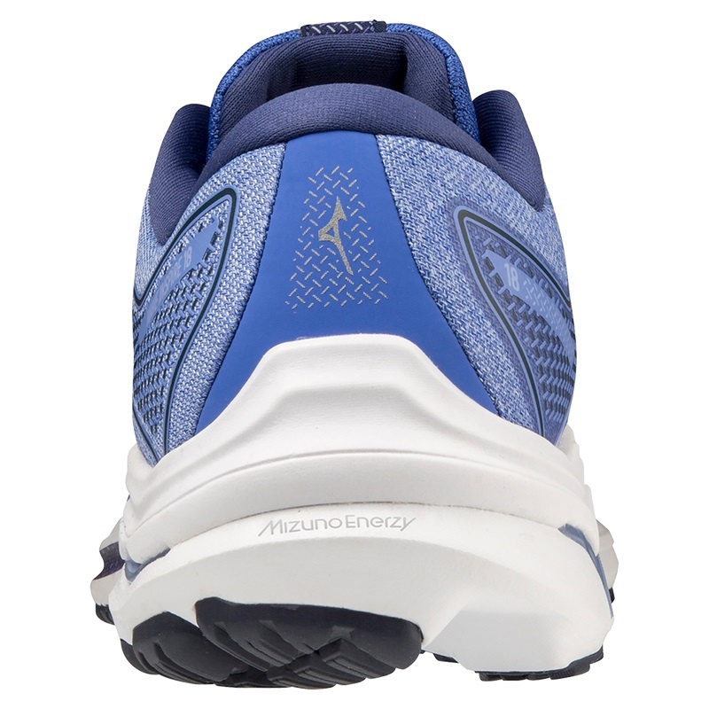 Blue Women's Mizuno Wave Inspire 18 Running Shoes | RBW875903