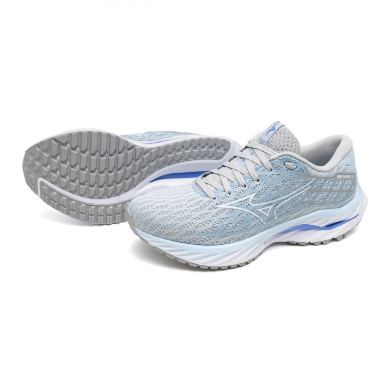 Blue Women's Mizuno Wave Inspire 20 Running Shoes | AXQ847520