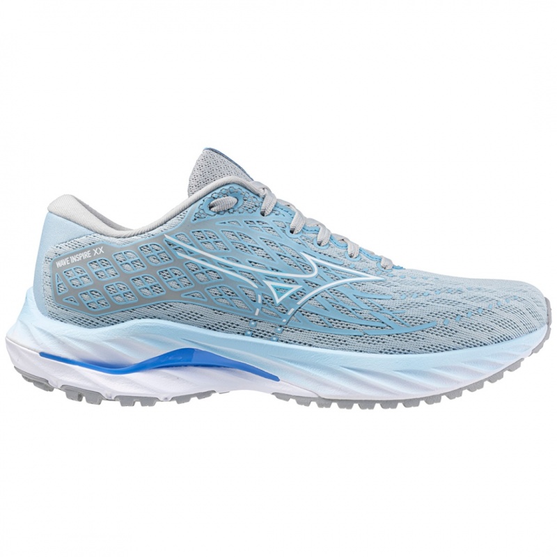 Blue Women's Mizuno Wave Inspire 20 Running Shoes | AXQ847520