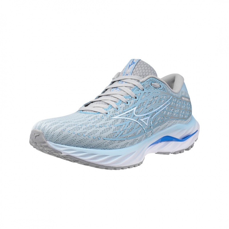 Blue Women's Mizuno Wave Inspire 20 Running Shoes | AXQ847520