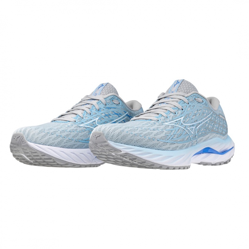 Blue Women's Mizuno Wave Inspire 20 Running Shoes | AXQ847520