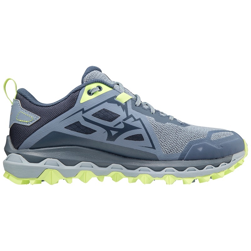 Blue Women's Mizuno Wave Mujin 8 Running Shoes | LSV521084