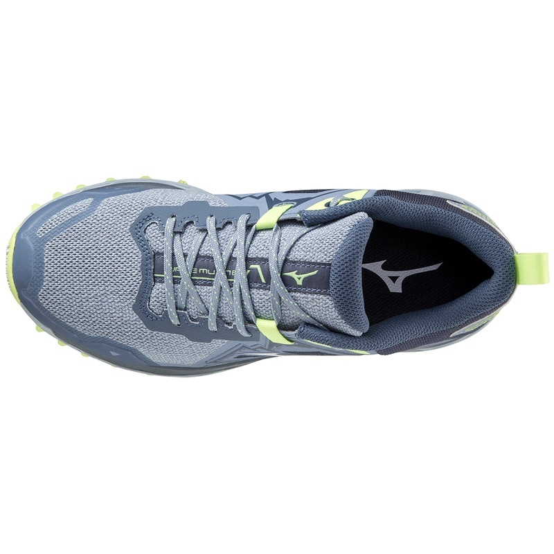 Blue Women's Mizuno Wave Mujin 8 Running Shoes | LSV521084