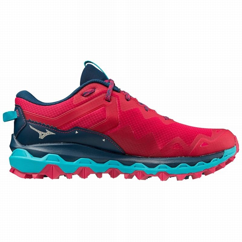 Blue Women's Mizuno Wave Mujin 9 Running Shoes | TGI549713