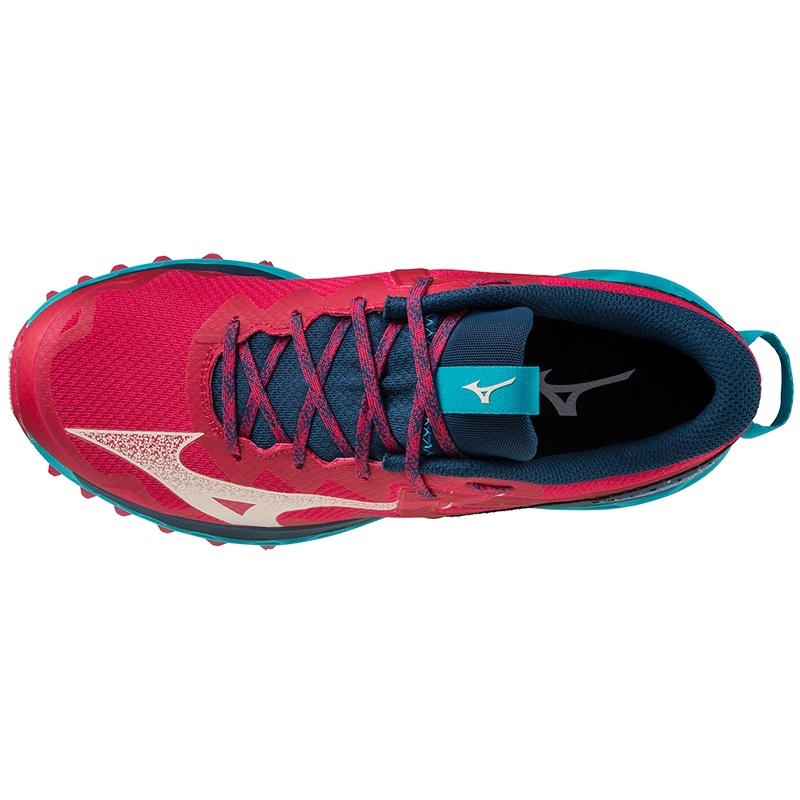 Blue Women's Mizuno Wave Mujin 9 Running Shoes | TGI549713