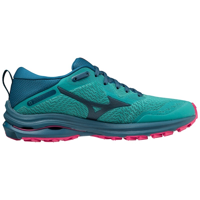 Blue Women's Mizuno Wave Rider TT Running Shoes | PVB695287