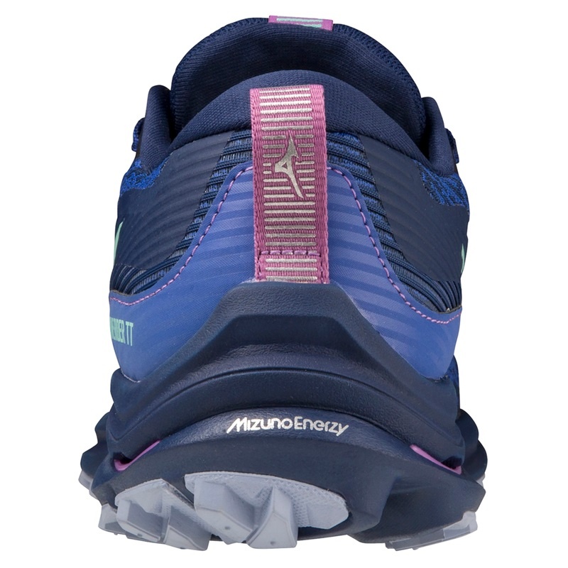 Blue Women's Mizuno Wave Rider TT Running Shoes | TPR683470