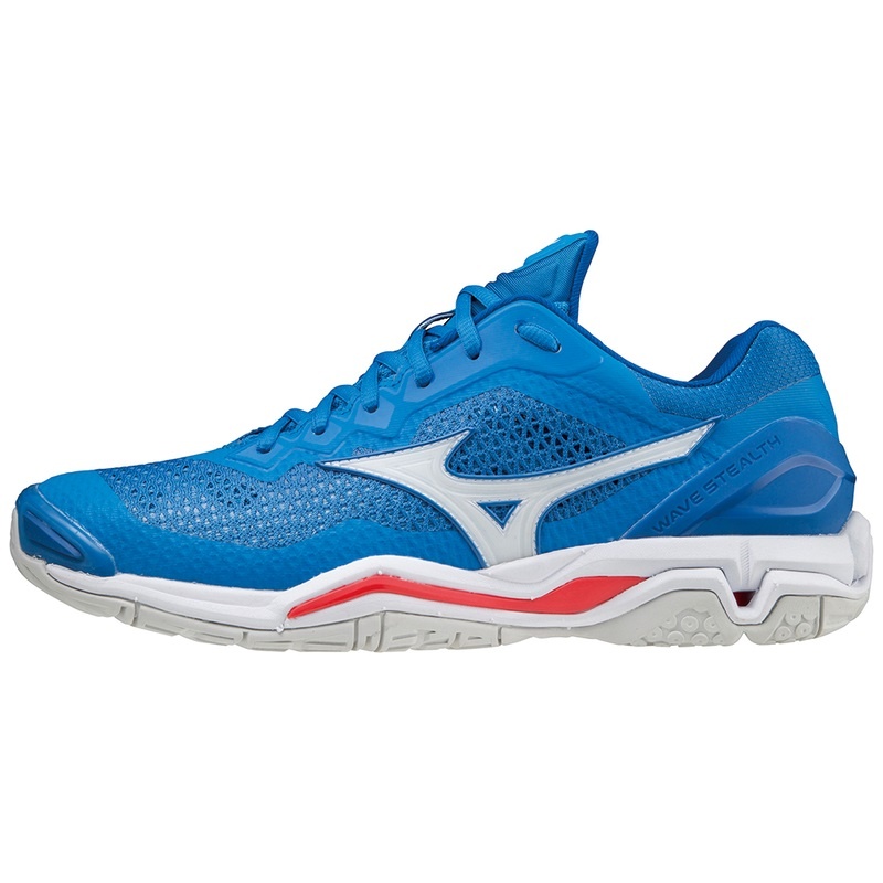 Blue Women\'s Mizuno Wave Stealth V Handball Shoes | ZDF429671