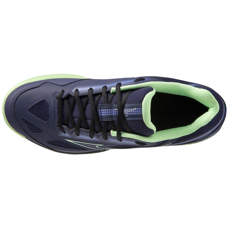 Blue / Green Men's Mizuno Break Shot 4 Padel Shoes | OVN214357