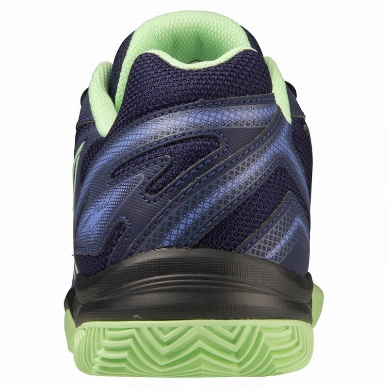 Blue / Green Men's Mizuno Break Shot 4 Padel Shoes | OVN214357