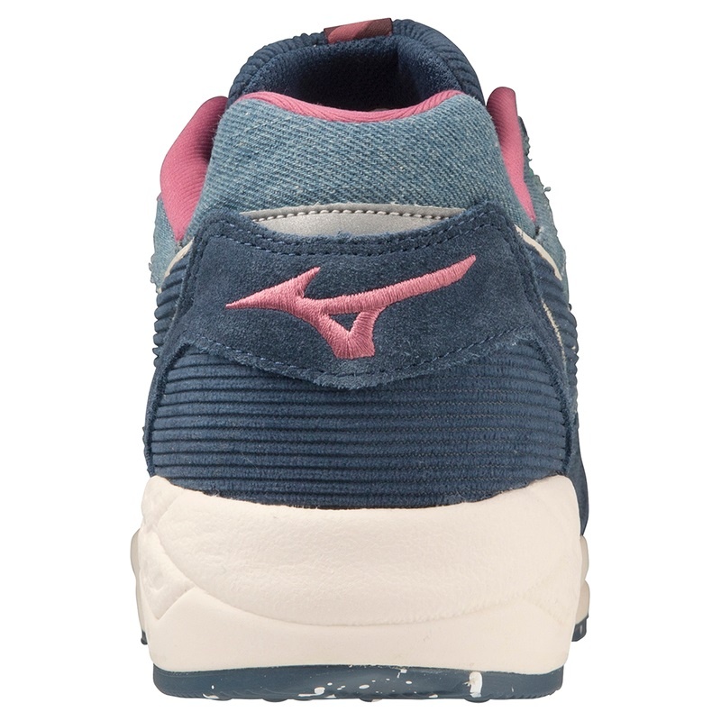 Blue / Grey Women's Mizuno Contender Sneakers | TRC576021