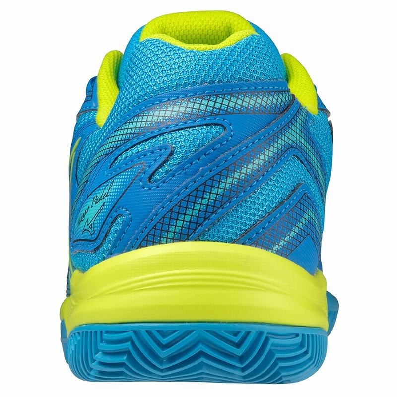 Blue / Light Green / Blue Women's Mizuno Break Shot 4 Padel Shoes | XLC028176