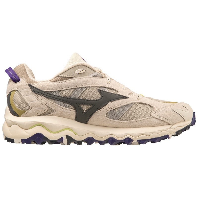 Brown / Dark Grey / Yellow Purple Men's Mizuno Wave Mujin Tl Sneakers | BWG452761