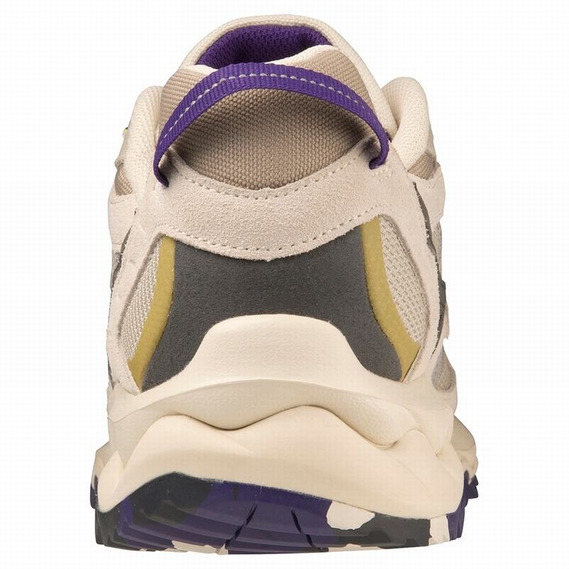 Brown / Dark Grey / Yellow Purple Men's Mizuno Wave Mujin Tl Sneakers | BWG452761