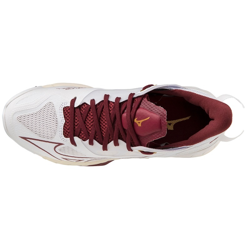 Dark Red / Gold Women's Mizuno Wave Mirage 5 Handball Shoes | VER184062