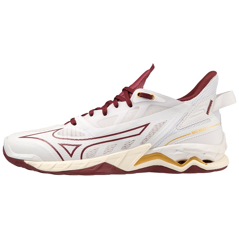 Dark Red / Gold Women\'s Mizuno Wave Mirage 5 Handball Shoes | VER184062