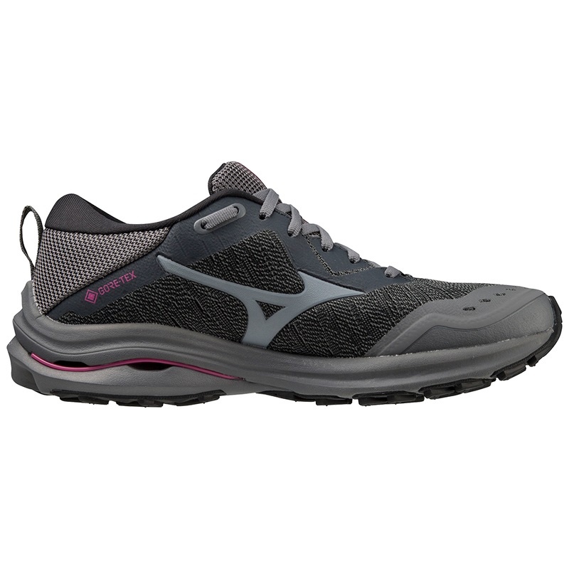 Fuchsia Women's Mizuno Wave Rider GTX Trail Running Shoes | HOQ734186