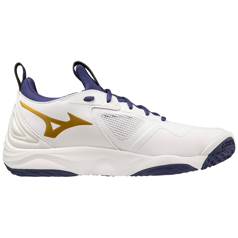 Gold Men's Mizuno Wave Momentum 3 Volleyball Shoes | ZQA438967