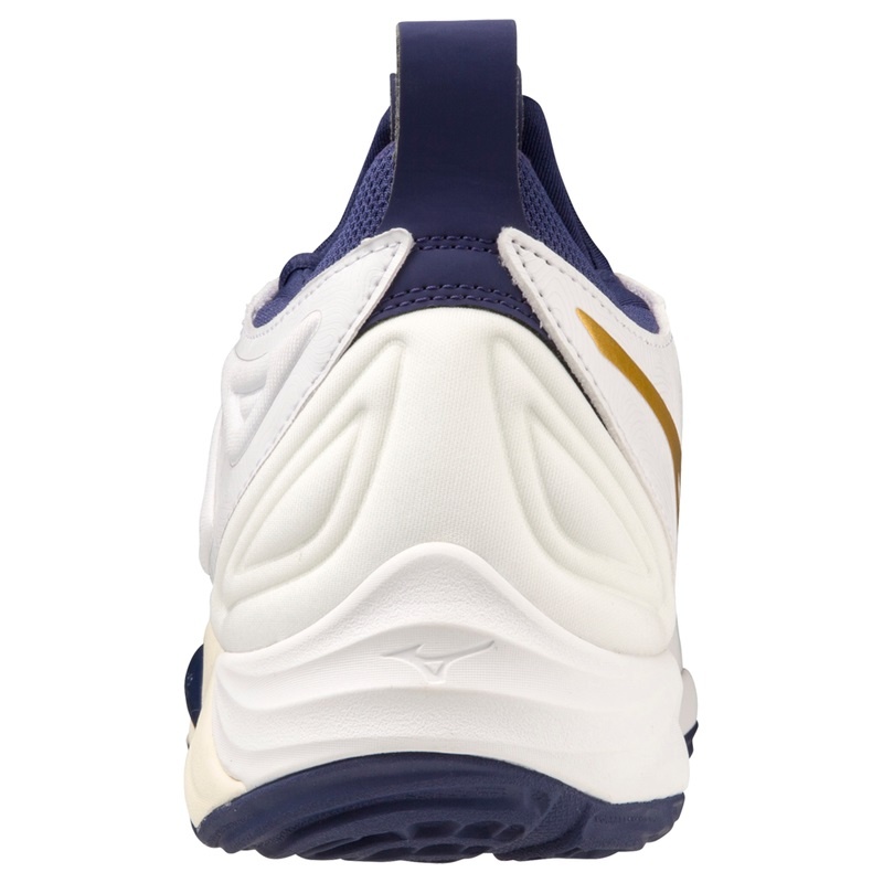 Gold Men's Mizuno Wave Momentum 3 Volleyball Shoes | ZQA438967