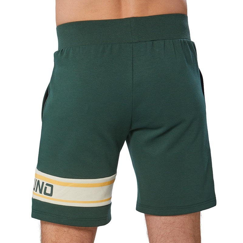 Green Men's Mizuno Athletics Graphic Half Pants | CLG720863