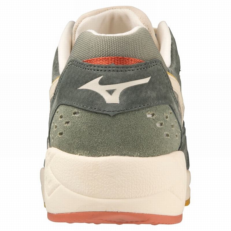 Green Men's Mizuno Contender Premium Sneakers | ZAX392576