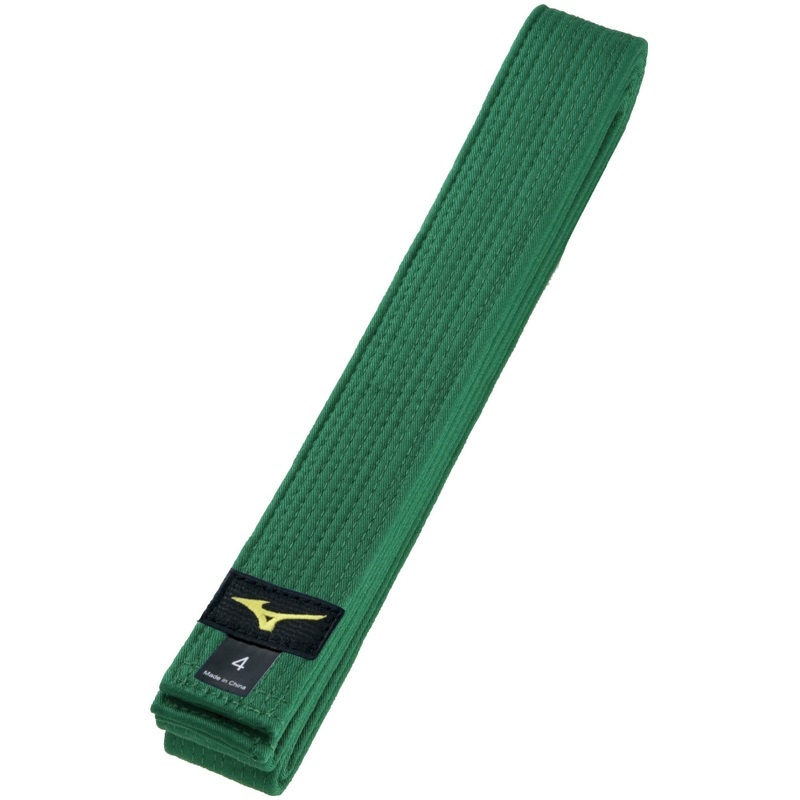 Green Men\'s Mizuno RB Judo Belts | NGA489716