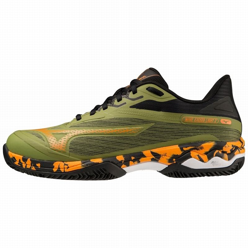 Green Men\'s Mizuno Wave Exceed Light 2 Padel Shoes | EFQ538719