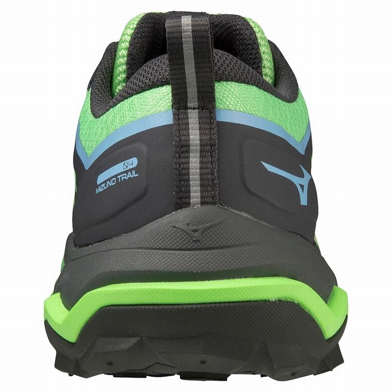 Green Men's Mizuno Wave Ibuki 4 Trail Running Shoes | JAN482163