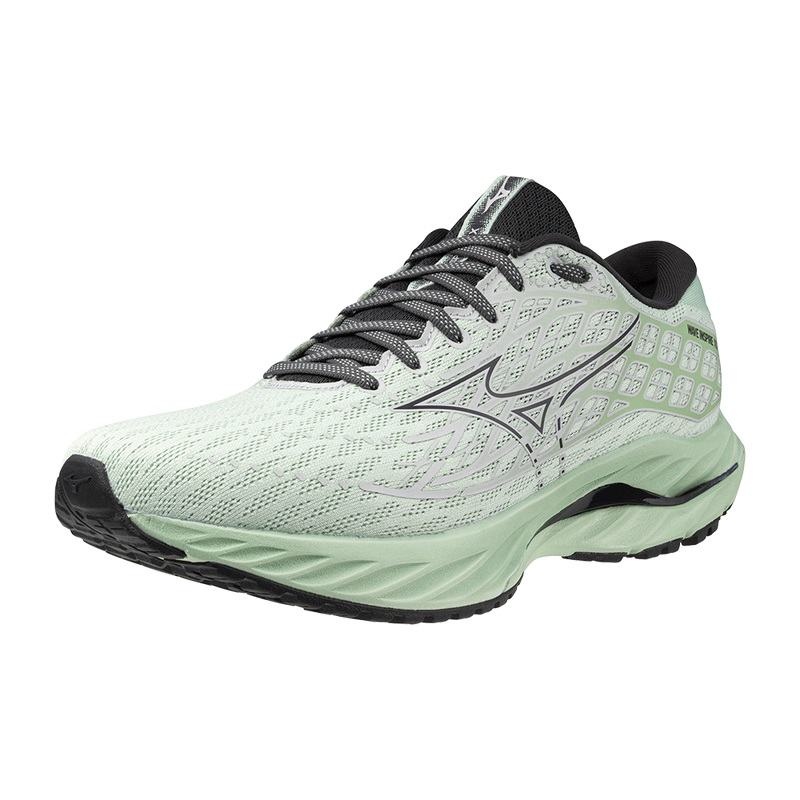 Green Men's Mizuno Wave Inspire 20 Running Shoes | KHW972431