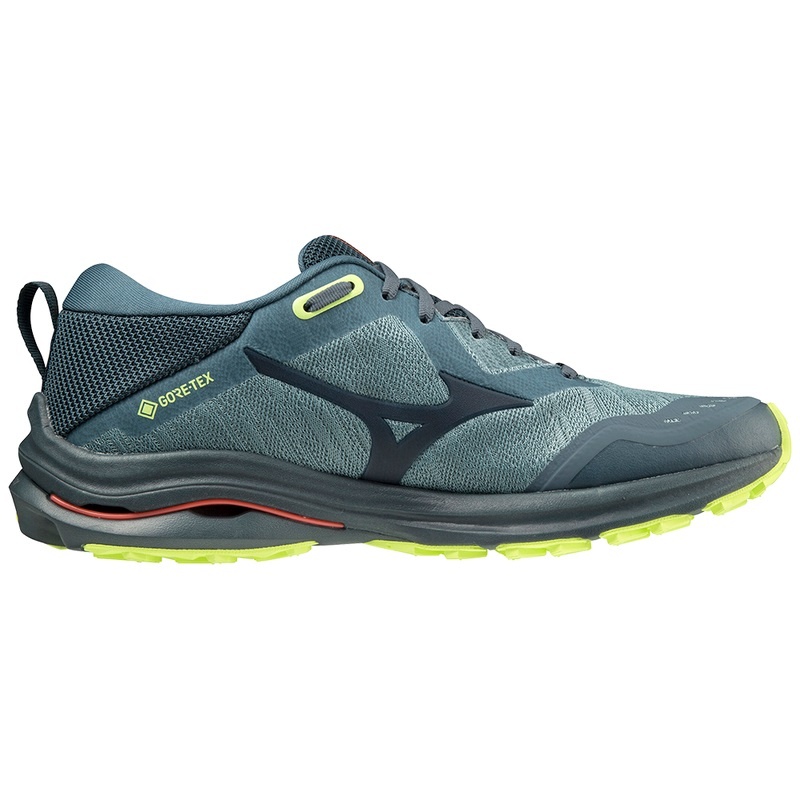 Green Men's Mizuno Wave Rider GTX Running Shoes | KXT407153