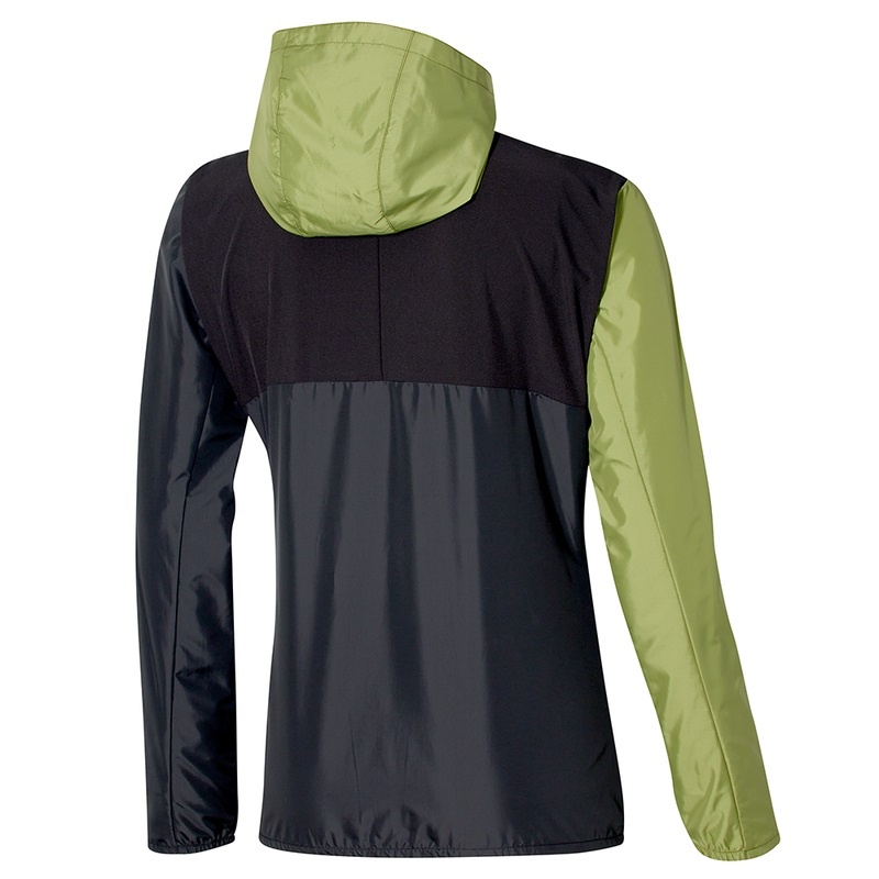 Green Women's Mizuno Release Hooded Jackets | KNZ193428