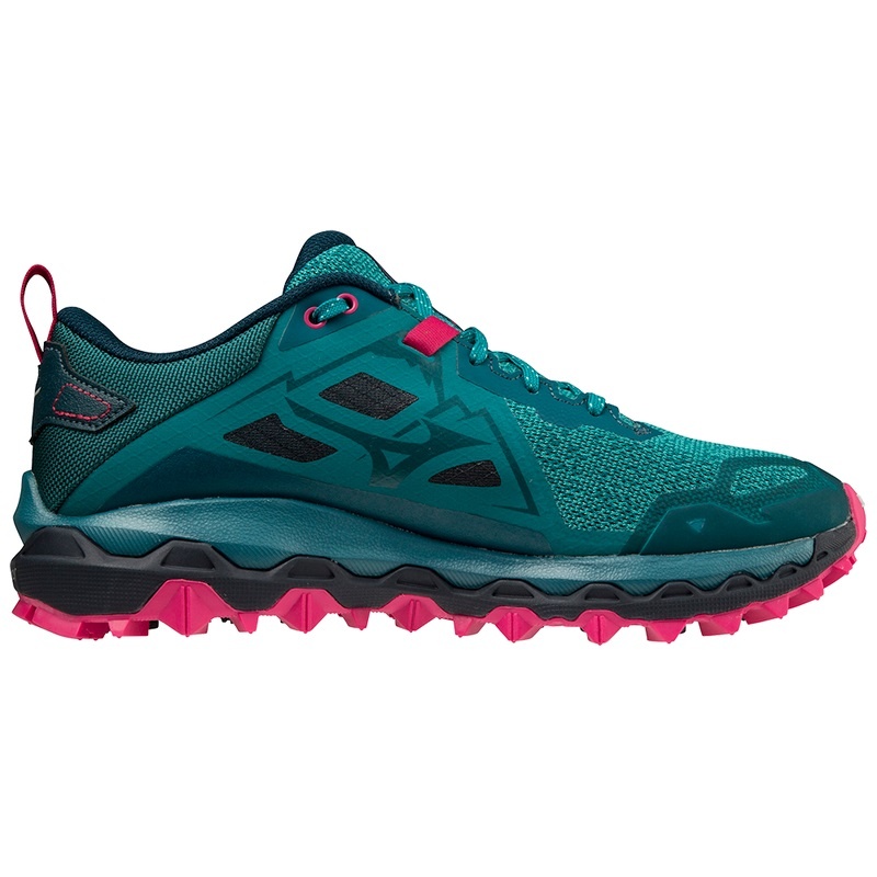 Green Women's Mizuno Wave Mujin 8 Running Shoes | MXW176302