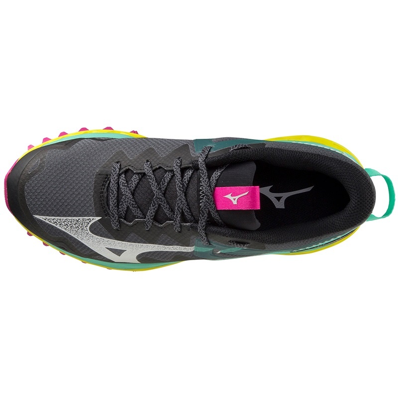 Green Women's Mizuno Wave Mujin 9 Trail Running Shoes | RVG217654