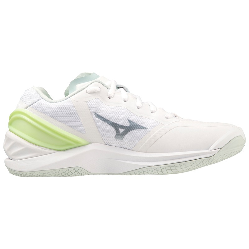 Green Women's Mizuno Wave Stealth Neo Handball Shoes | RLK385721