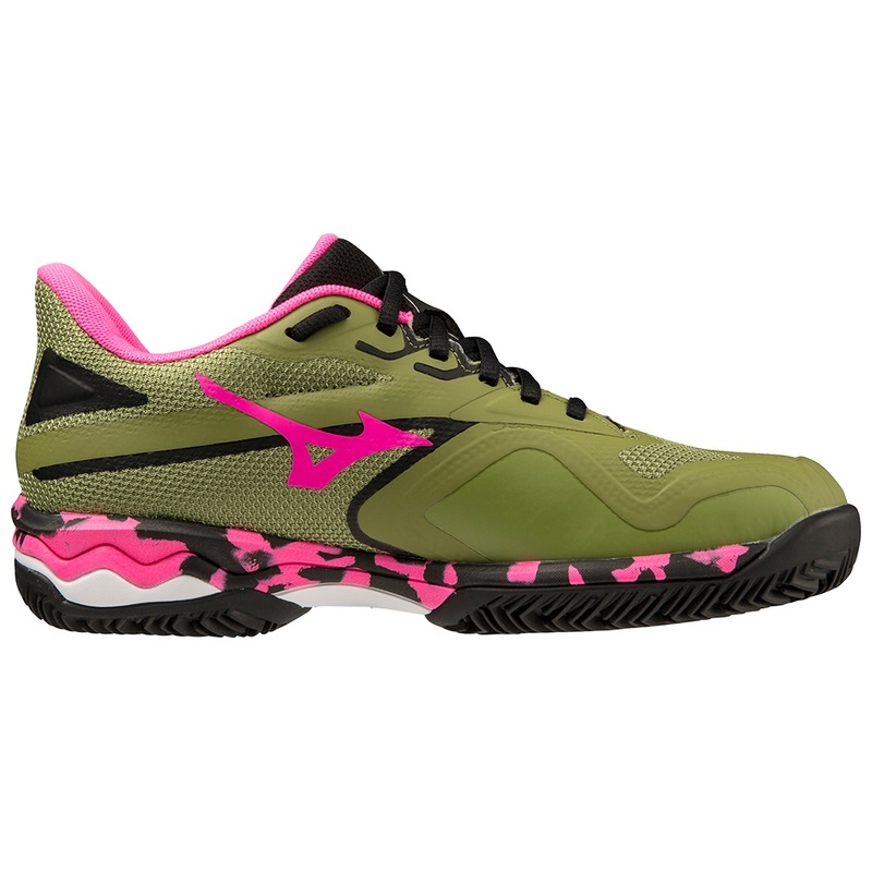 Green / Black Women's Mizuno Wave Exceed Light 2 Padel Shoes | TPW021935