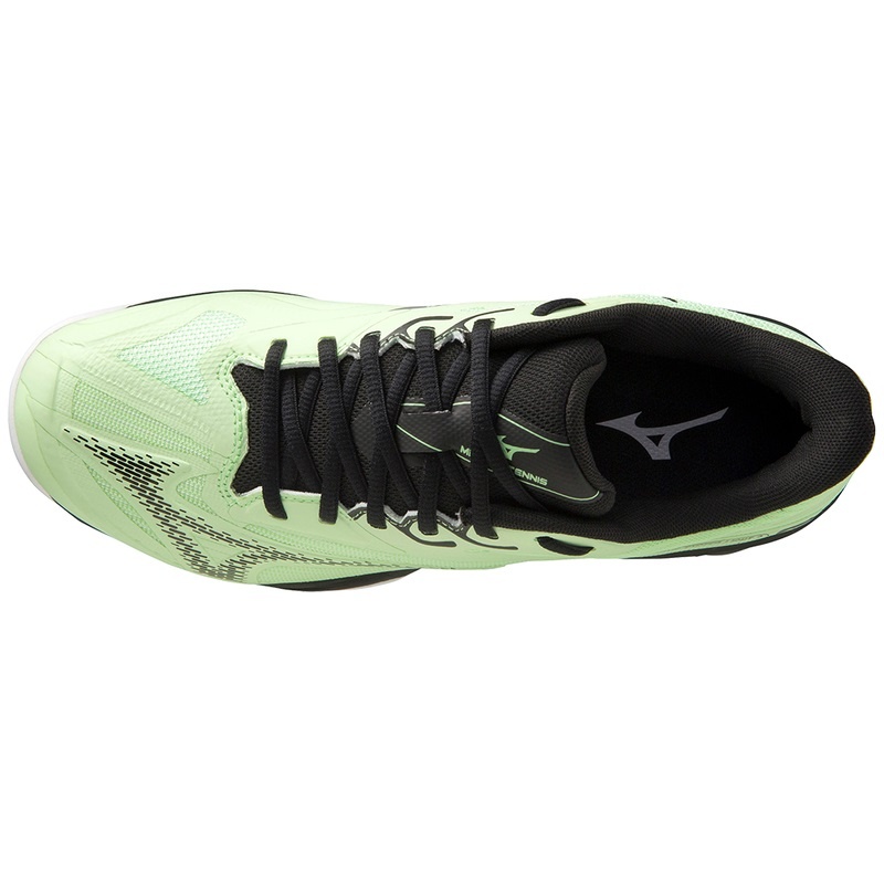 Green / Black / White Men's Mizuno Wave Exceed Light 2 Tennis Shoes | UPJ012367