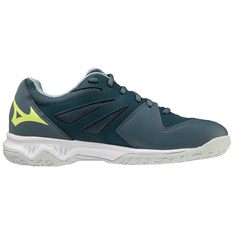 Green / Blue Women's Mizuno Lightning Star Z6 Jr Volleyball Shoes | VKQ908216