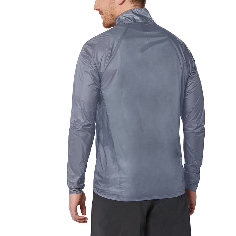 Grey Men's Mizuno Aero Jackets | ROM967218