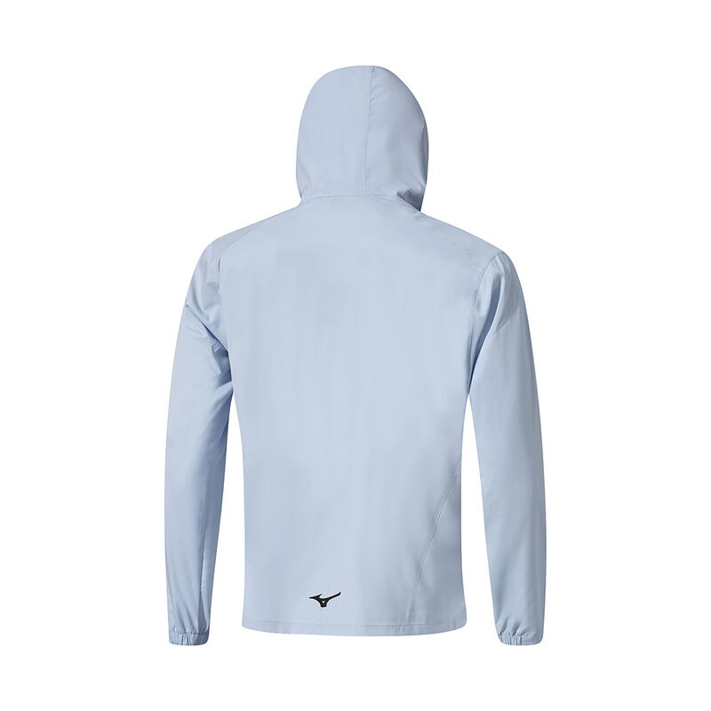 Grey Men's Mizuno MT Drizzle Hoodie | CSX763895