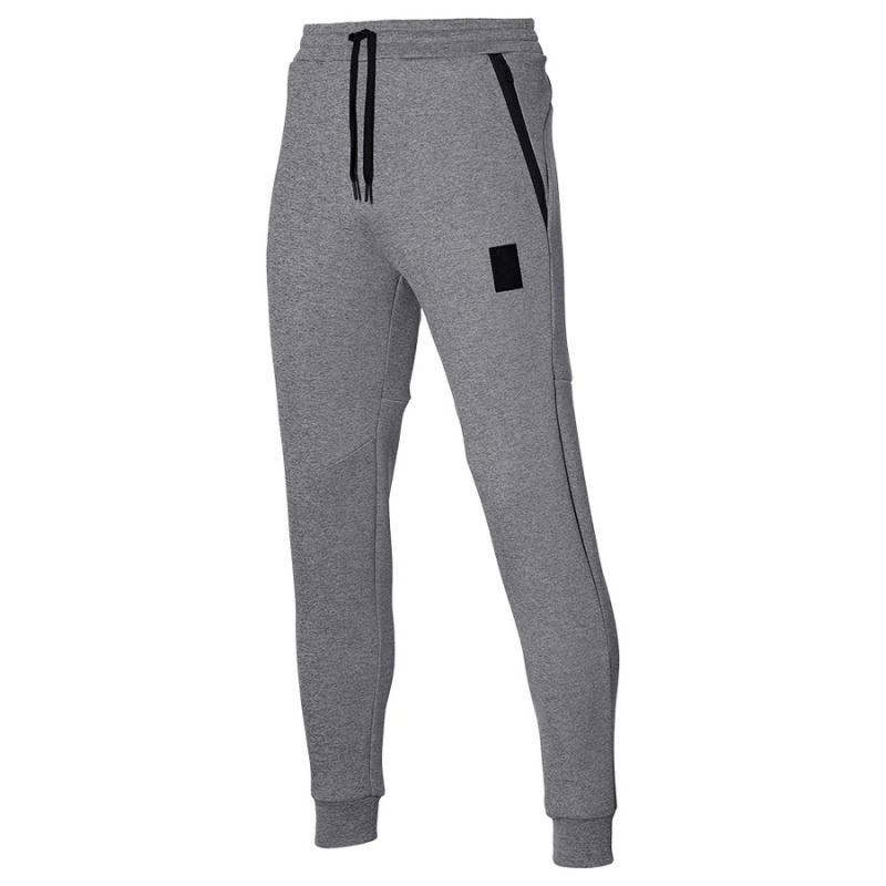 Grey Men\'s Mizuno Sweat SR Pants | MBA718623