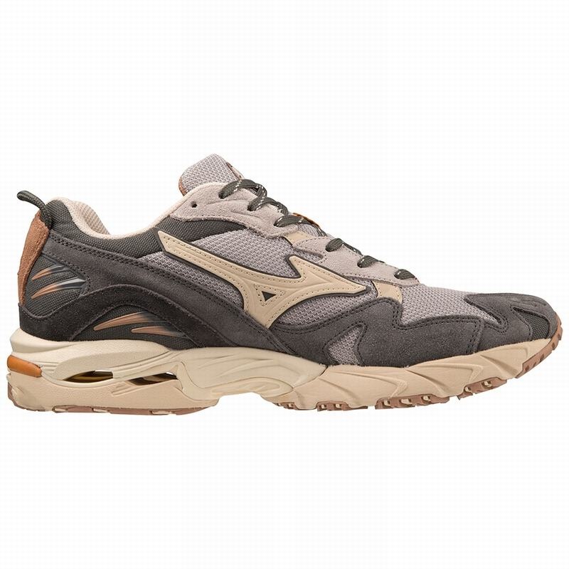 Grey Men's Mizuno Wave Rider 10 Sneakers | PNX423578