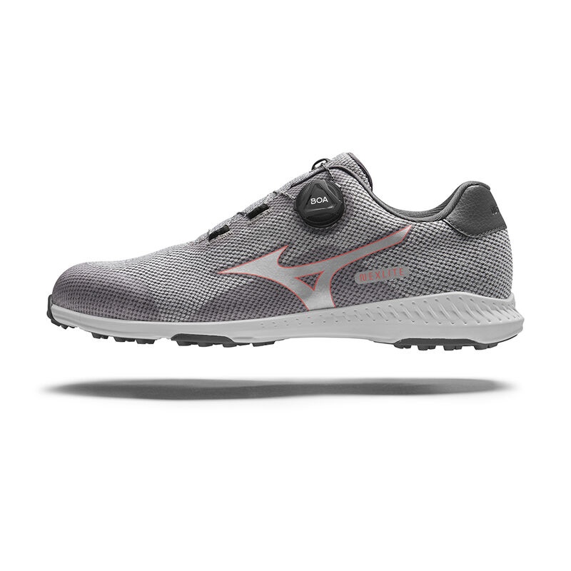 Grey Women\'s Mizuno Nexlite 008 BOA Ldy Golf Shoes | FQD379042